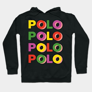 Multicolour Polo Shirt Hoodie